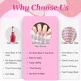 thumbnail image 4 of LOVEVER Gel Nail Polish Stickers  Self-Adhesive French Gel Nail Strips UV Gel Nail Sticker  UV/LED Lamp Required  22PCS Gel Nail Polish Wraps (Glossy ), 4 of 5