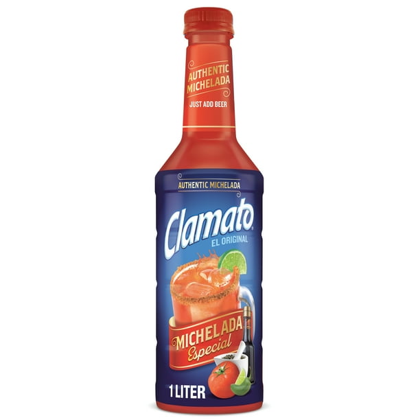 Clamato Michelada Especial Mixer, 1 L bottle