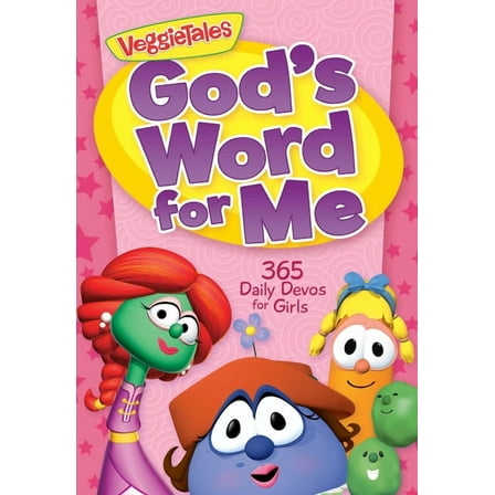 VeggieTales God's Word for Me: 365 Daily Devos for Girls, (Paperback)