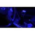 thumbnail image 5 of ICBEAMER 100% Real Carbon Fiber Shift Knob Blue LED Light Top Glow, Fit Buttonless Automatic & 4, 5, 6 Speed Manual Transmission Interior Car Gear Lever Stick Shift Racing Style [Battery Included], 5 of 7