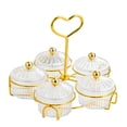 thumbnail image 4 of Juego de servir elegante para fiestas y celebraciones , Limpiar 5 tazones, 4 of 8