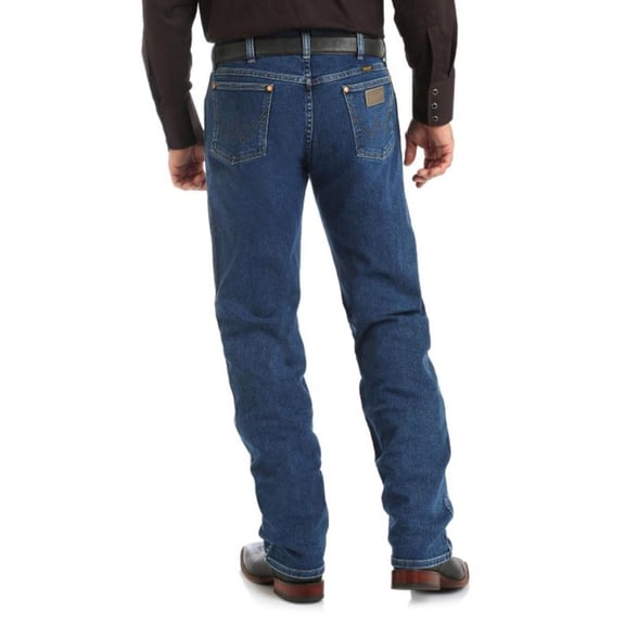 Wrangler Original Fit Active Flex Stonewash Jeans 46W x 30L