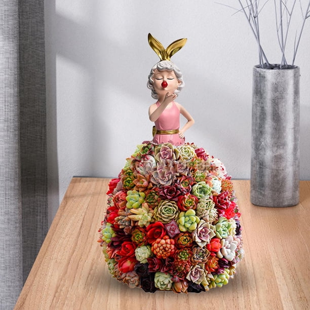 Soporte de exhibición Baoblaze para vestido de princesa Rosado