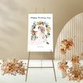 thumbnail image 4 of 2 Pieces Portable 118CM Artist Easel Large Wood Tripod Stand Floor Display Art Painting, 4 of 18