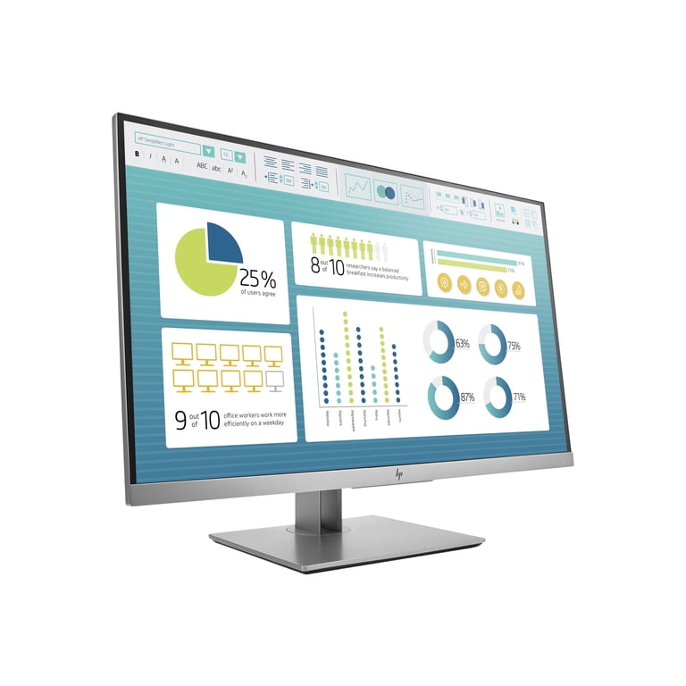HP EliteDisplay E273 - LED monitor - 27