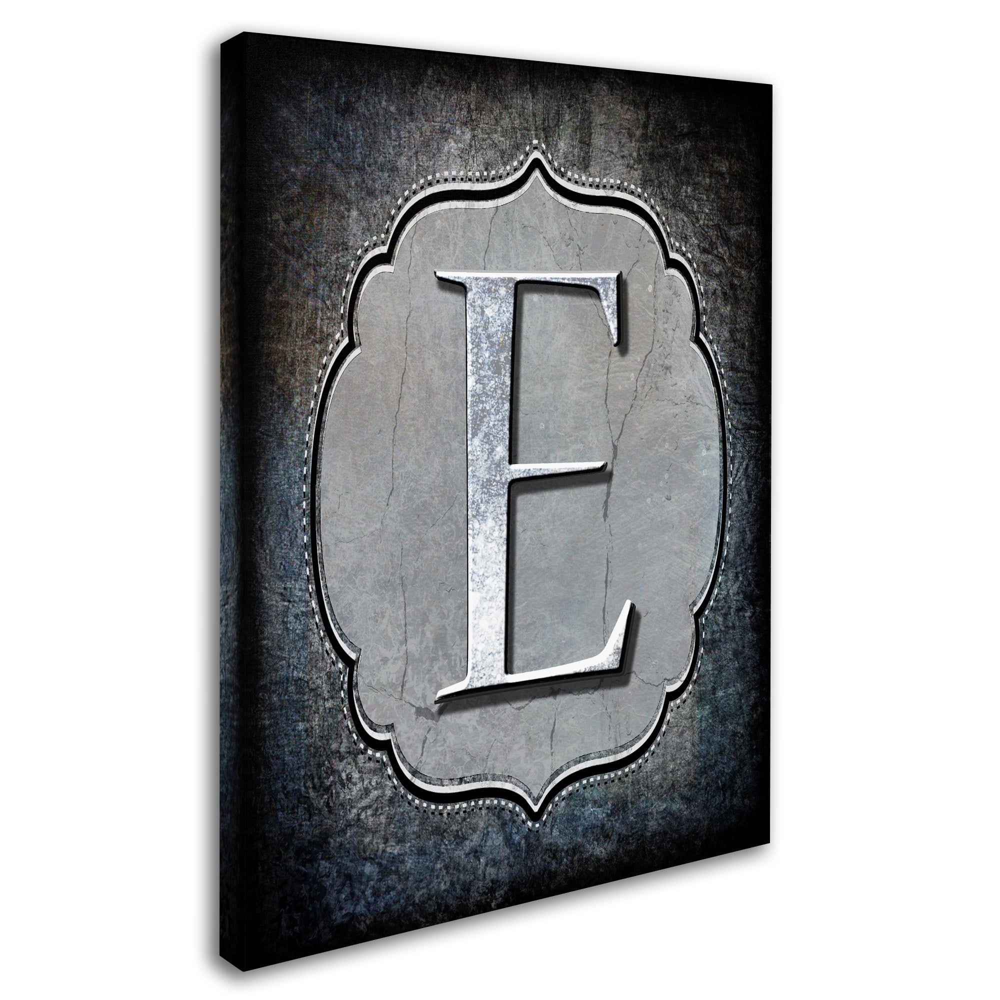 LightBoxJournal 'Letter E' Canvas Art
