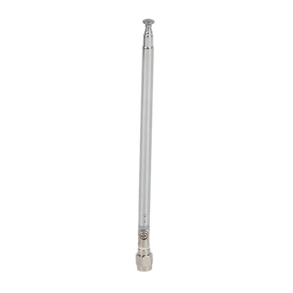 Antenne Radio Mâle SMA Antenne Télescopique Connecteur Mâle SMA en Alliage d'argent pour Communication Radio LimeSDR 40 MHz-6G pour Communication Radio LimeSDR