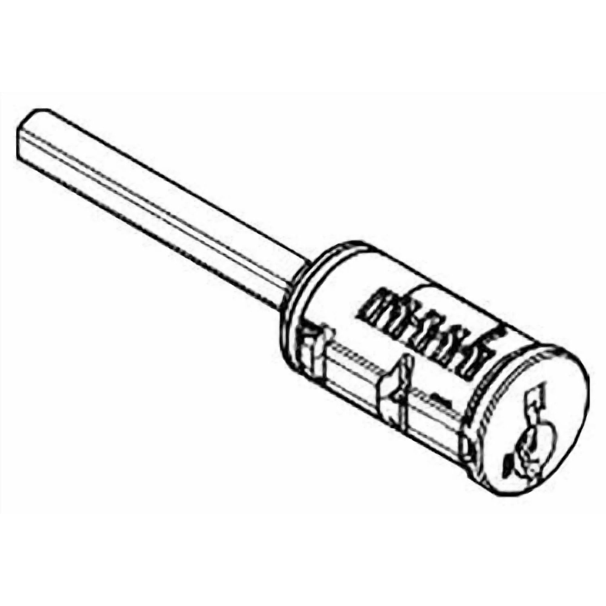 Kwikset Smartkey Deadbolt Cylinder Silver