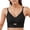Black, variant on Bras for Women - Womens Bras, Compression Bra, Wirefree Bra(Black,L)