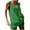 Green, variant on yillto Womens Basic Tank Top Summer Racerback Sleeveless Loose Causal Workout Tee for Running Yoga
