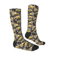 thumbnail image 3 of Balery Excavator At Work Printed Novelty Socks Men's Women's Crew Socks Sports Socks Knee High Socks Cotton Socks Quirky and Cool Socks, 3 of 9
