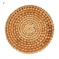 thumbnail image 1 of Lubelski Set de Table Antidérapant Pratique en Rotin Tissé à la Main pour la Maison, 1 of 2