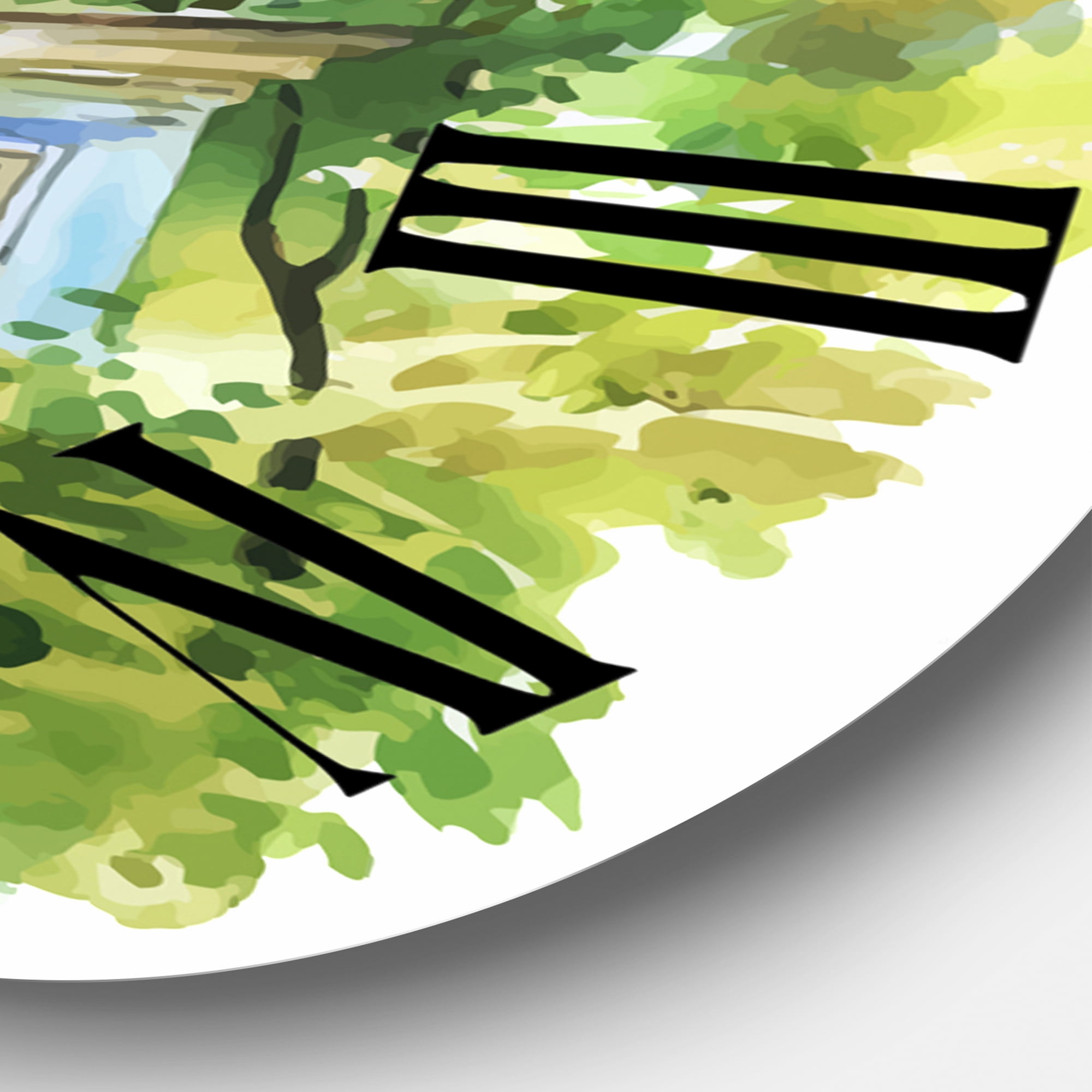 Designart 1 in Traditional Wall Clock