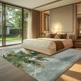 thumbnail image 5 of Rugs Living Room, Christmas Tree Snowflake Pattern Fluffy Area Rugs For Bedroom Rug, Machine Washable Rug Thick Low Pile Floor Carpet Bedside Rug For Kids Room,Non Shed And Anti Slip Rug, 5 of 7