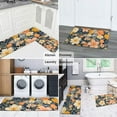 thumbnail image 5 of Pioneer Flower Floral Print Pattern Kitchen Rugs Sets Of 2,Anti Fatigue Kitchen Mat Rugs Non Slip Washable,Decorative Kitchen Floor Mats for Kitchen,Sink,Laundry,17"x30"+17"x47", 5 of 7