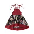 thumbnail image 3 of Robe Tutu Fleur Princesse Fête Bébé Fille Été Robe de Vacances, 3 of 5