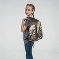 thumbnail image 6 of Honeii Graceful Snow Leopard Print Lightweight Backpacks,Carry on Backpack,Durable Backpack for School, Work & Travel, 6 of 7