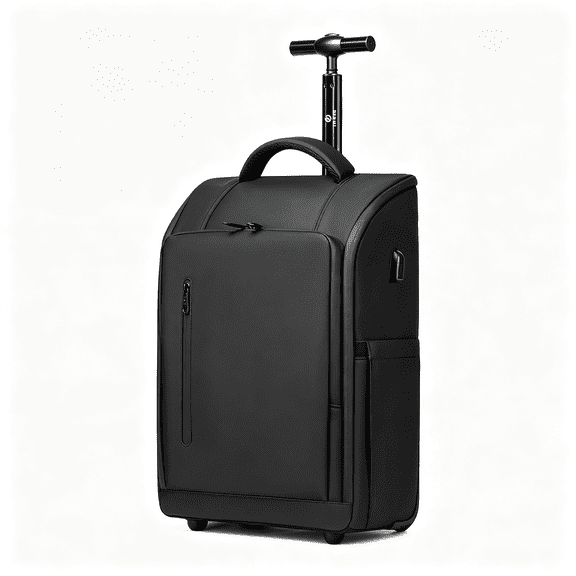GASTROPOD Rolling Backpack with Wheels,Waterproof Wheeled Backpack with Usb Ports for Men Women,15.6 Inch Travel Laptop Backpack with Wheels for Adults,Roller Carry-On Luggage Bag for Business Work