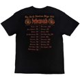 thumbnail image 2 of Behemoth  Adult North American Tour 22 Puppet Master Back Print T-Shirt, 2 of 2