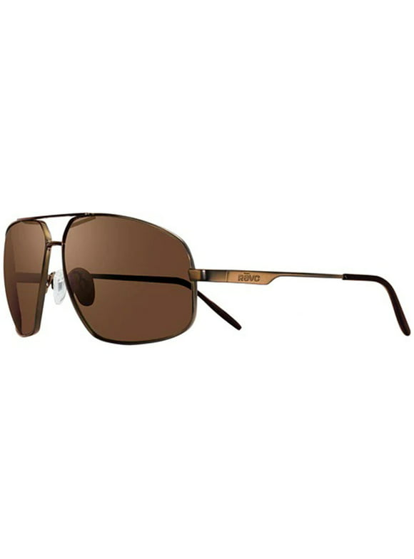 Revo 1153 02 BR Men's Canyon Jeep Satin Brown Frame Sunglasses