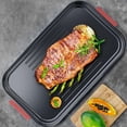 thumbnail image 6 of BIMZUC Multi‑Use BBQ Tray – Non‑Stick Iron Grill Plate for Home, Outdoor, Picnic & Induction Cooking, 6 of 6