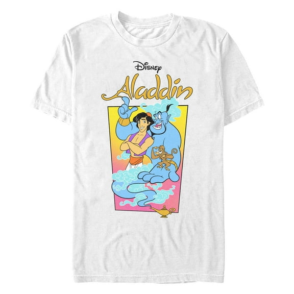 Men's Aladdin Friend Trio Graphic T-Shirt