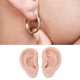 thumbnail image 4 of Artificial Ear Model, Easy Use Silicone Ear Model Reusable Simulation Soft  For Earrings Display For Ear  Exercise Light Skin Color,Medium Skin Color,Deep Skin Color, 4 of 8