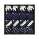 thumbnail image 2 of 16 bolas navideñas decorativas de terciopelo para el hogar, bolas navideñas flocadas para el, Azul, 2 of 9
