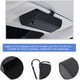 thumbnail image 3 of Soporte para gafas de visera de coche JAMW estuche de almacenamiento de gafas de sol de cuero negro, 3 of 5