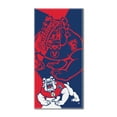 thumbnail image 1 of the northwest 1col-62200-0048-ret col 622 fresno state puzzle beach towel, 1 of 1