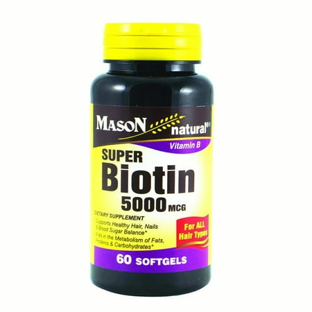 Mason Vitamines Biotine 5000mcg Gélules, 60 Ct