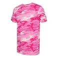thumbnail image 2 of Adult Woodland Camouflage Short Sleeve T-Shirt , Pink Woodland , L, 2 of 6