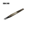 thumbnail image 1 of ESD Anti-Static Tweezers Industrial Tweezers With Replaceable Carbon Fiber Tips, 1 of 5