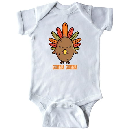 

Inktastic Gobble Gobble Turkey Gift Baby Boy or Baby Girl Bodysuit