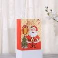thumbnail image 4 of 36PCS Christmas Kraft Paper Bags with Santa Claus Prints Gifts Bags with Handle, 10.6"x 8.3" x 4.3", 4 of 7