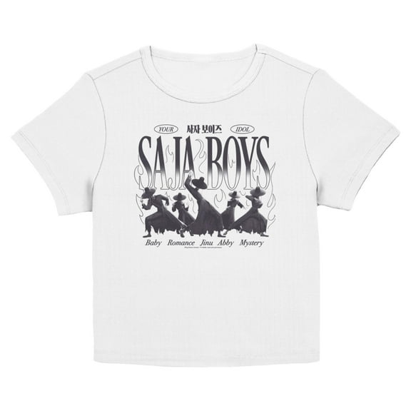 Juniors KPop Demon Hunters Your Boy Band Idols T Shirt