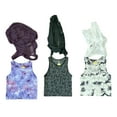 thumbnail image 3 of Tangerine Women's Active 2-in-1 Soft Cropped & Loose Fit Athletic Tank Top Set, 3 of 4