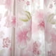 thumbnail image 3 of Tela transparente con flores para cortinas de panel para ventanas, 1 hogar, 3 of 8