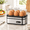 Silver, variant on Light Green Rapid Electric Egg Cooker, 6 Egg Capacity for Soft Medium Hard Boiled Poached Omelet Eggs