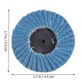 thumbnail image 2 of MasteelfCA 31 Pcs Professional Flap Discs Sanding Disc Grinding Wheels Angle Blades, 2 of 7
