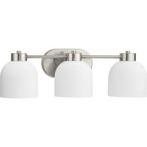 Avec 22-in 3-Light Brushed Nickel Bath Contemporary Vanity Light