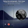 thumbnail image 4 of IMAK For OnePlus 12 5G Tempered Glass Camera Lens Protector with Self-Positioning Frame (Black Versi, 4 of 5