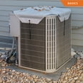 thumbnail image 5 of Modern Leisure Basics Universal Air Conditioner Cover, Mesh Topper, 36" Square, Light Gray, 5 of 13