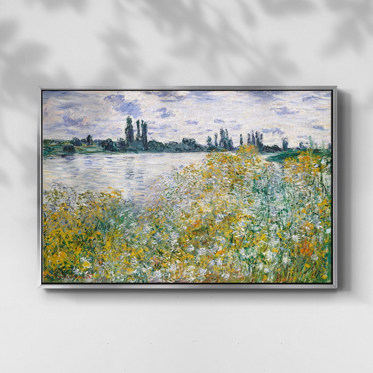 Vintage Landscape-XXVIII By Wexford Home Framed in Silver Wood Gallery Wrapped Canvas 17 in. x 25 in.