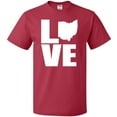 thumbnail image 3 of Inktastic Ohio Love T-Shirt, 3 of 5
