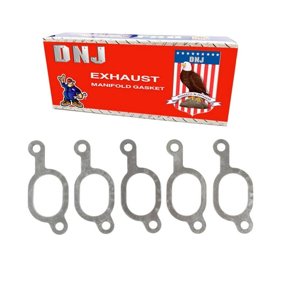 DNJ EG4261 Exhaust Manifold Gasket Fits Cars & Trucks 93-09 Volvo 850 C70 2.3L-2.5L L5 DOHC 20v