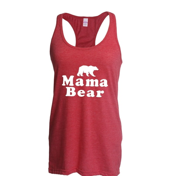 Artix - Women's Racerback Tank Top, up to Women Size 2XL - Mama Bear