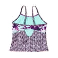 thumbnail image 2 of Wonder Nation Girls Tie Dye Mix & Match Swim Tankini Top, Sizes 4-18 & Plus, 2 of 3