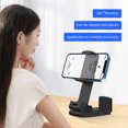 thumbnail image 6 of HBBKVI Phone Holder Universal Airplane Travel Phone 360 Degree Rotation Plane Phone for Desk Tray with Sturdy Spring Grip, 6 of 9