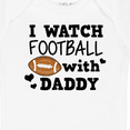 thumbnail image 4 of Inktastic I Watch Football with My Daddy Boys or Girls Baby Bodysuit, 4 of 5